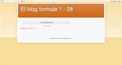 Desktop Screenshot of elblog-formula1.blogspot.com