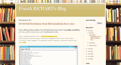 Desktop Screenshot of franckrichard.blogspot.com