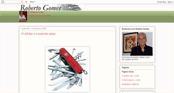 Desktop Screenshot of gomesroberto.blogspot.com