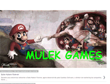 Tablet Screenshot of mulekgames.blogspot.com