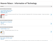 Tablet Screenshot of heavenpalace.blogspot.com