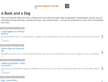 Tablet Screenshot of abookandadog.blogspot.com