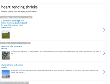 Tablet Screenshot of heartrendingshrieks.blogspot.com
