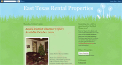 Desktop Screenshot of easttexasrentalproperties.blogspot.com