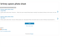 Tablet Screenshot of britneyspearsphotoshootblogsmuc.blogspot.com