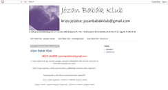 Desktop Screenshot of jozanbabak.blogspot.com