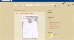 Desktop Screenshot of jameshunterphotography.blogspot.com