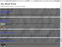 Tablet Screenshot of jayabouttown.blogspot.com