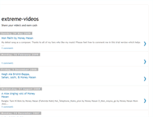 Tablet Screenshot of exclusivevideos.blogspot.com