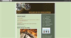 Desktop Screenshot of debosklappers.blogspot.com