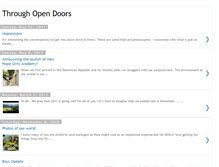 Tablet Screenshot of chittendensthroughopendoors.blogspot.com