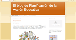 Desktop Screenshot of planificacionaccioneducativaisen.blogspot.com