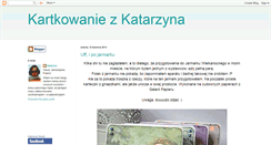 Desktop Screenshot of kartkowaniezkatarzyna.blogspot.com