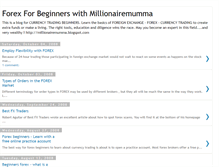 Tablet Screenshot of millionairemumma.blogspot.com