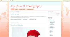 Desktop Screenshot of joyrussellphotography.blogspot.com