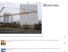 Tablet Screenshot of mdarchitecte.blogspot.com