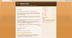 Desktop Screenshot of hidekis.blogspot.com