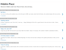 Tablet Screenshot of hidekis.blogspot.com