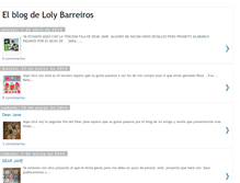 Tablet Screenshot of lolybarreiros.blogspot.com