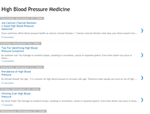 Tablet Screenshot of high-blood-pressure-medicine.blogspot.com