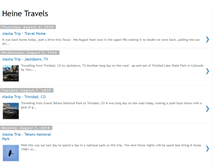Tablet Screenshot of heinetravels.blogspot.com