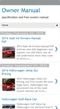 Mobile Screenshot of ownermanualsip.blogspot.com