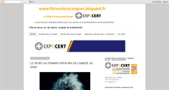Desktop Screenshot of foiresalonscongres.blogspot.com