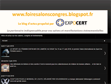 Tablet Screenshot of foiresalonscongres.blogspot.com