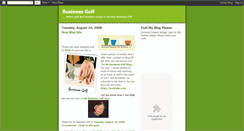 Desktop Screenshot of businessgolf.blogspot.com