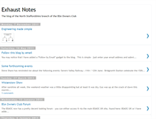 Tablet Screenshot of northstaffsexhaustnotes.blogspot.com