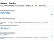 Tablet Screenshot of ganamosdinerito.blogspot.com