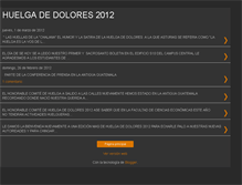 Tablet Screenshot of huelgadedolores2012.blogspot.com