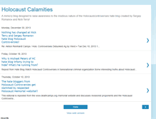 Tablet Screenshot of holocaustcalamities.blogspot.com