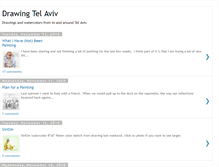 Tablet Screenshot of drawingtelaviv.blogspot.com