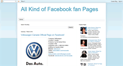 Desktop Screenshot of newfacebookpages.blogspot.com