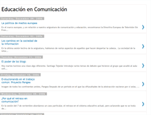 Tablet Screenshot of educacionencomunicacion.blogspot.com