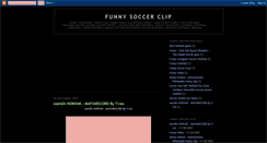 Desktop Screenshot of funny-soccer-clip.blogspot.com