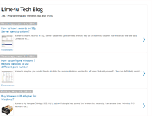 Tablet Screenshot of lime4u.blogspot.com