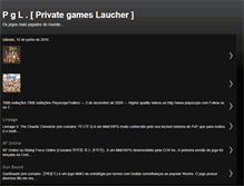 Tablet Screenshot of gameslaucher.blogspot.com