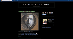 Desktop Screenshot of coloredpencilartmaker.blogspot.com