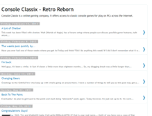 Tablet Screenshot of consoleclassix-retroreborn.blogspot.com