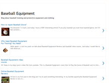 Tablet Screenshot of bball-equipment.blogspot.com