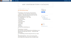 Desktop Screenshot of abcdistributingcatalog.blogspot.com