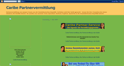 Desktop Screenshot of karibik-partnervermittlung.blogspot.com