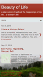 Mobile Screenshot of beautyoflife.blogspot.com