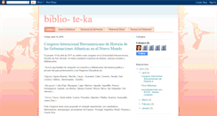 Desktop Screenshot of biblio-te-ka.blogspot.com