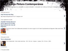 Tablet Screenshot of alejonaranjopinturacontemporanea.blogspot.com