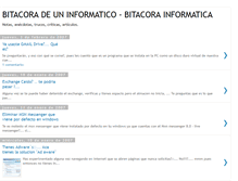 Tablet Screenshot of bitacoradeuninformatico.blogspot.com