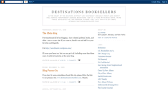 Desktop Screenshot of destinationsbooksellers.blogspot.com