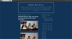 Desktop Screenshot of hugobatalla.blogspot.com